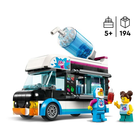 LEGO City 60384 Pingu&iuml;n Slush Truck