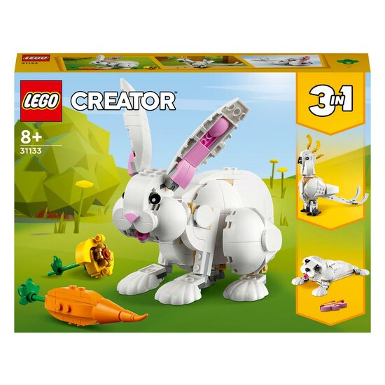 LEGO Creator  31133 Wit Konijn