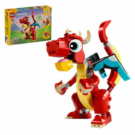 LEGO Creator 31145 Rode Draak