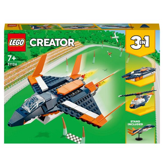 LEGO Creator 31126 Supersonisch Straalvliegtuig