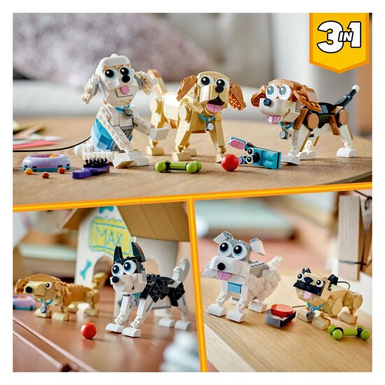 LEGO Creator 31137 Schattige Honden