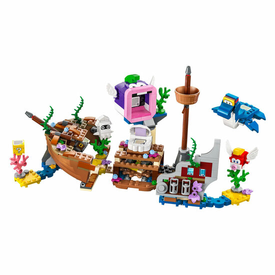 LEGO Super Mario 71432 Uitbreidingsset: Dorries Gezonken Scheepswrak