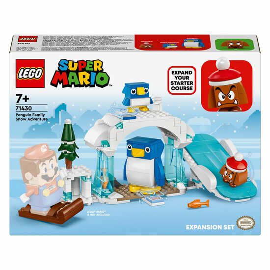 LEGO Super Mario 71430 Uitbreidingsset: Sneeuwavontuur met Penguin en Familie