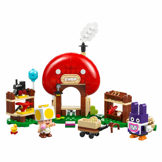 LEGO Super Mario 71429 Uitbreidingsset: Nabbit bij Toads winkeltje