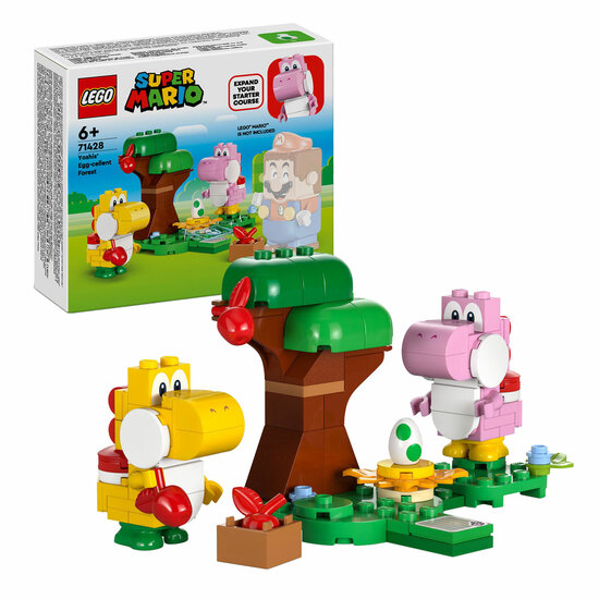 LEGO Super Mario 71428 Uitbreidingsset: Yoshi&#039;s eigenaardige woud