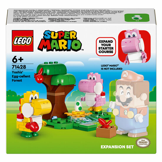 LEGO Super Mario 71428 Uitbreidingsset: Yoshi&#039;s eigenaardige woud