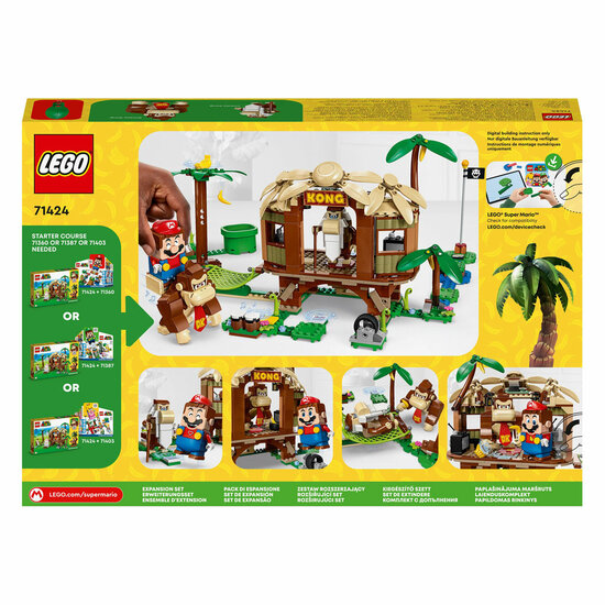 LEGO Super Mario 71424 Uitbreidingsset: Donkey Kongs Boomhut