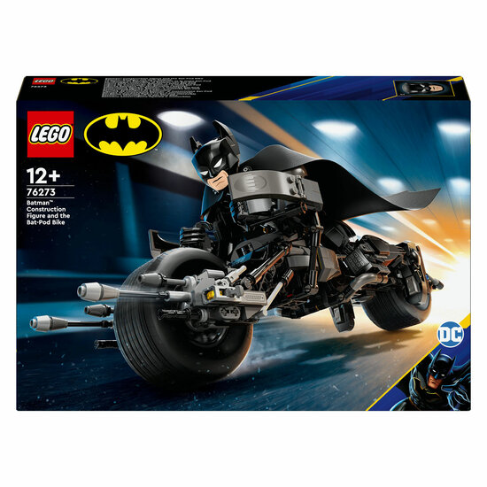 LEGO Super Heroes 76273 Batman Bouwfiguur en de Bat-Pod Motor