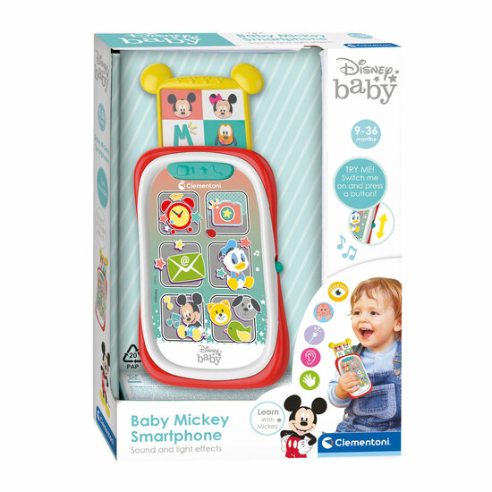 Clementoni Disney Baby - Mickey Mouse Telefoon