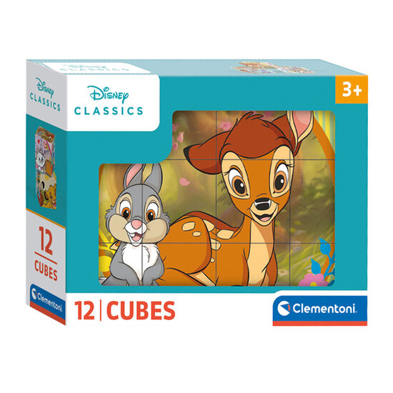 Clementoni Blokpuzzel Disney Classic, 12st.