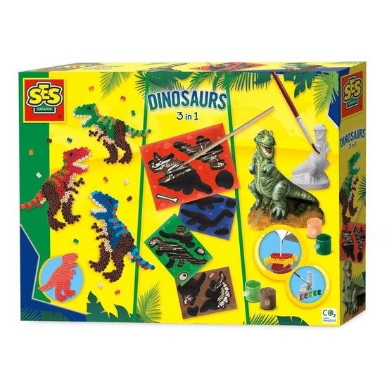 SES Knutselset Dino&#039;s, 3in1