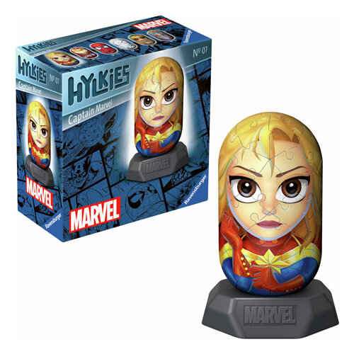 3D Puzzel Hylkies Marvel Captain Marvel, 54st.