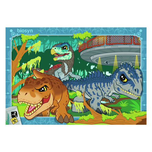 Legpuzzel Jurassic World Explorers, 2x24st.