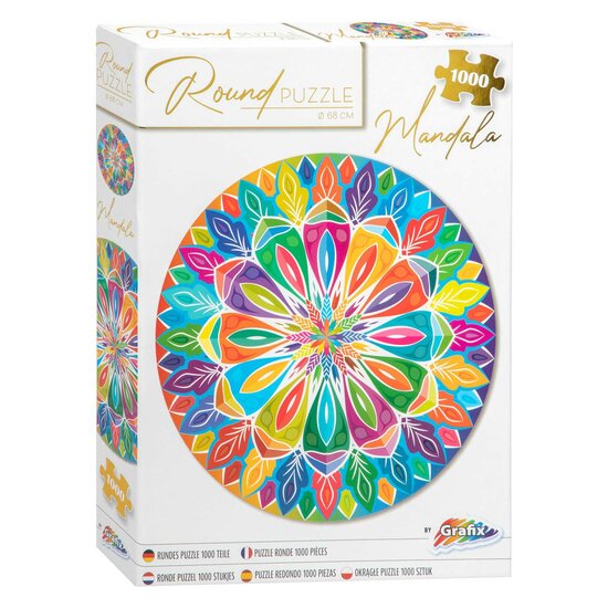 Ronde Mandala Legpuzzel, 1000st.