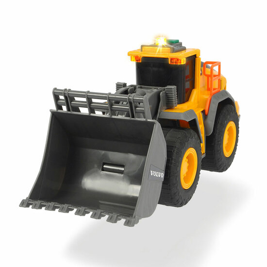 Dickie Volvo Shovel met Licht en Geluid - 23 cm