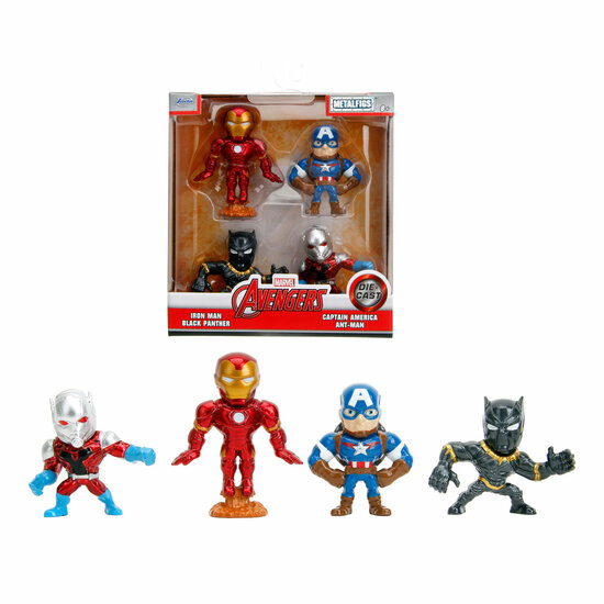 Jada Metalfigs Marvel Avengers, 4st.