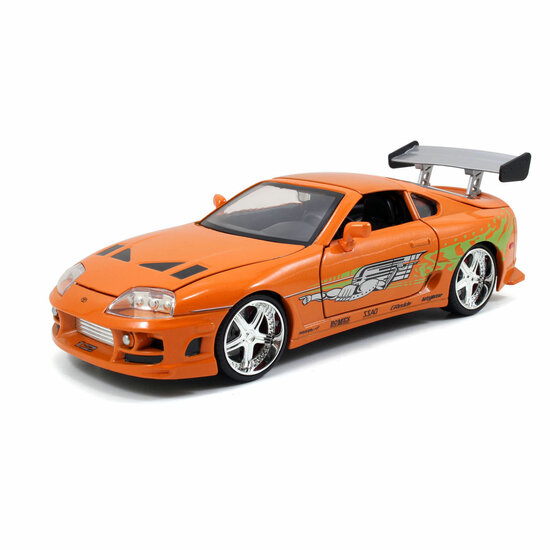 Jada Die-Cast Fast &amp; Furious 1995 Toyota Supra Raceauto 1:24