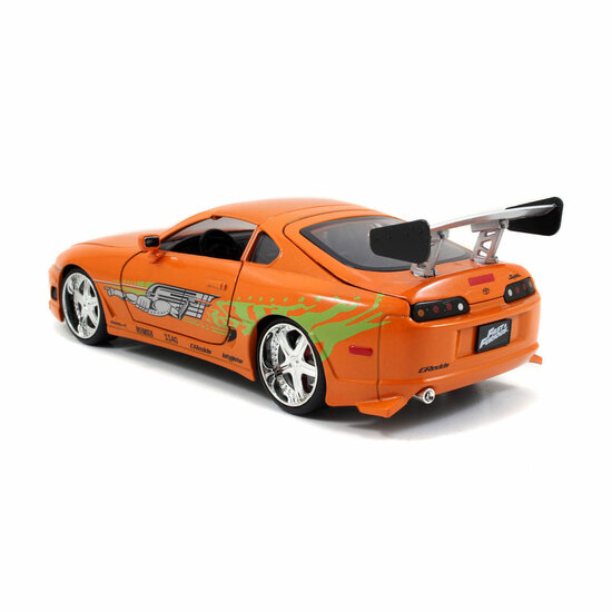 Jada Die-Cast Fast &amp; Furious 1995 Toyota Supra Raceauto 1:24