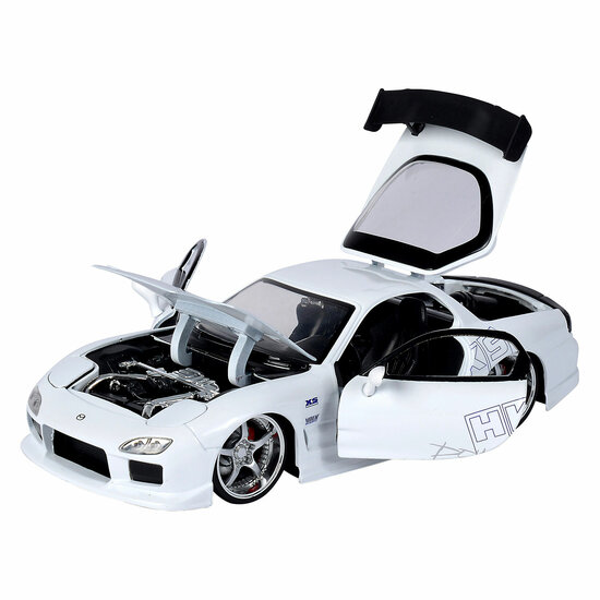 Jada Die-Cast Fast &amp; Furious 1993 Mazda RX-7 Raceauto 1:24