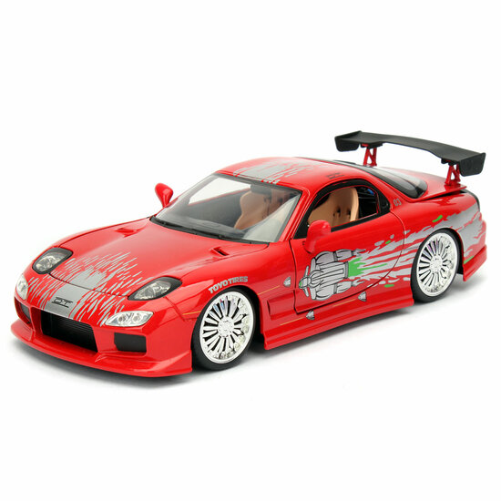 Jada Die-Cast Fast &amp; Furious 1993 Mazda RX-7 1:24