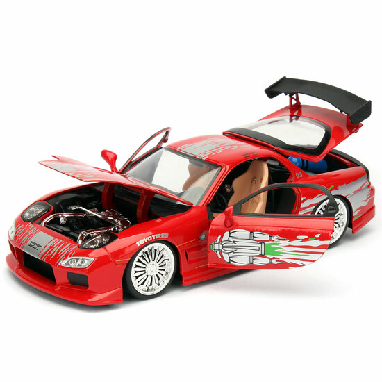 Jada Die-Cast Fast &amp; Furious 1993 Mazda RX-7 1:24