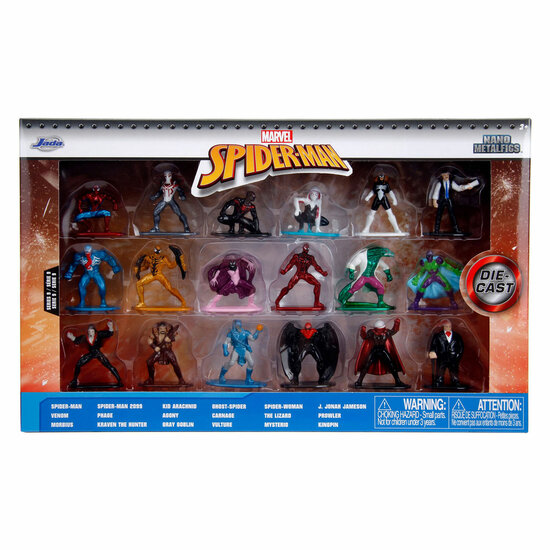 Jada Die-Cast Marvel Multi Pack Nano Actiefiguren Wave 9, 18st.