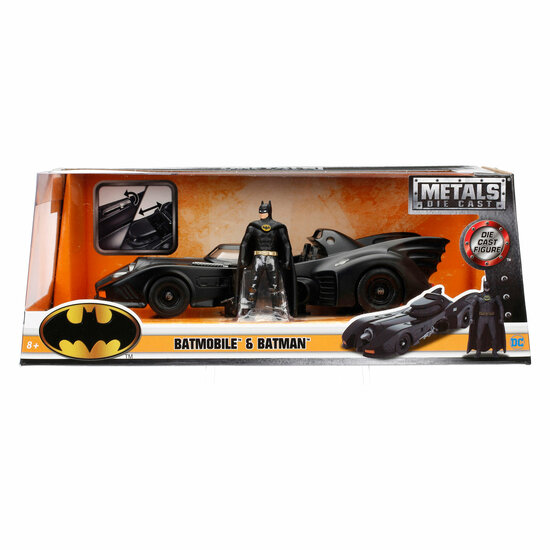 Jada Die-Cast Batman 1989 Batmobile Auto 1:24