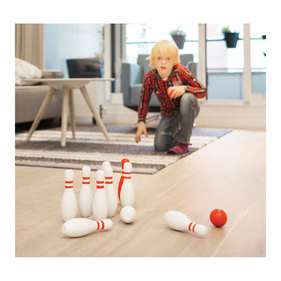 BS Toys Houten Bowlingset, 12dlg.