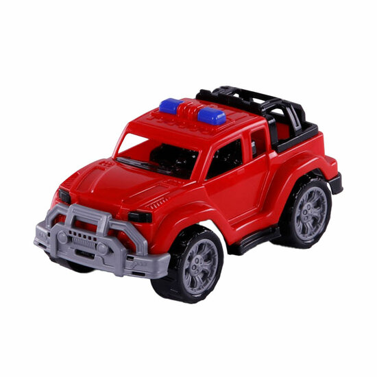 Cavallino Trendy Jeep Rood, 22cm