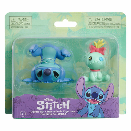 Stitch en Scrump Speelfiguren, 2st.