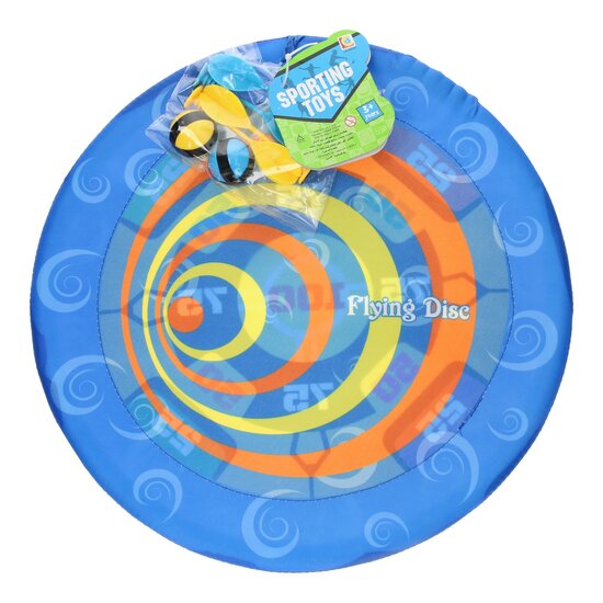 Klittenband Dartbord &amp; Frisbee, 2in1