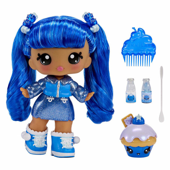 Yummiland Grote pop + lipglossdiertje - Rory Blueberry