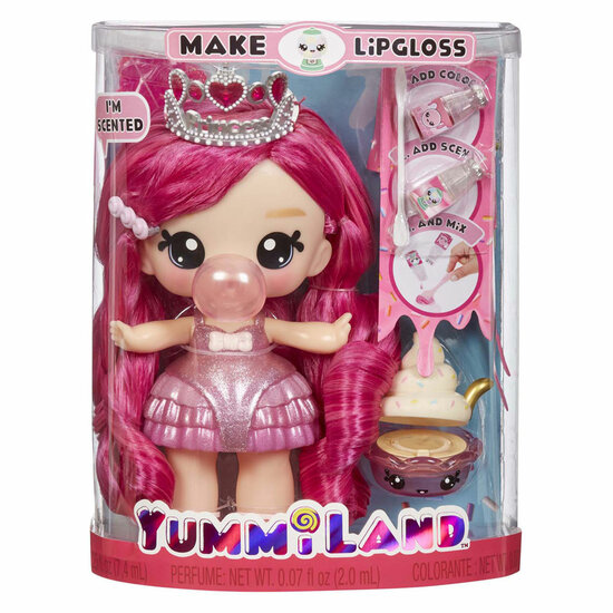 Yummiland Grote pop + lipglossdiertje - Bianca Bubblegum