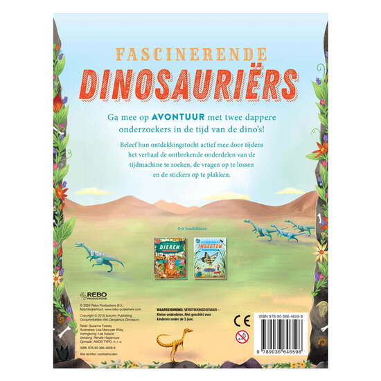 Fascinerende Dinosauriers-Stickers