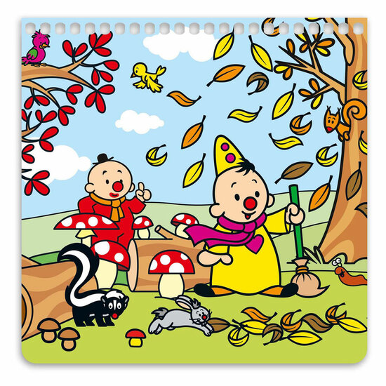 Bumba Kleurboek Kleuren met water - Herfst