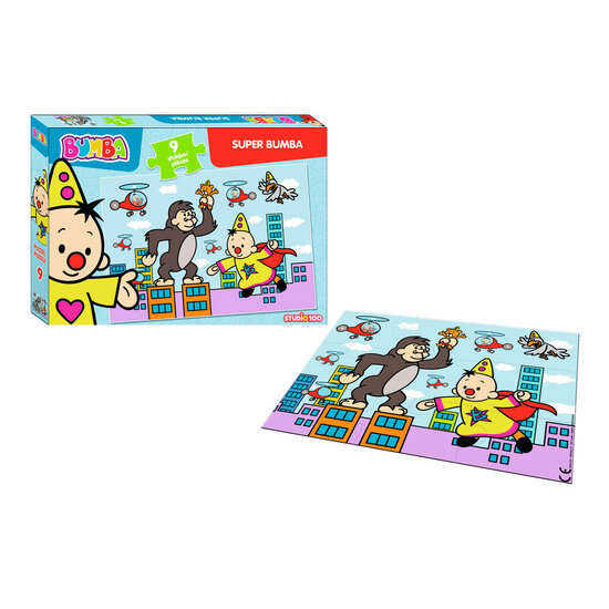 Bumba Puzzel Super Bumba, 9st.