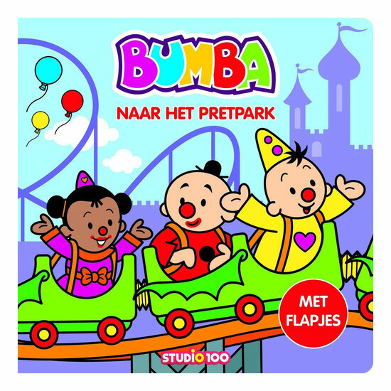 Bumba Kartonboek met Flapjes Pretpark