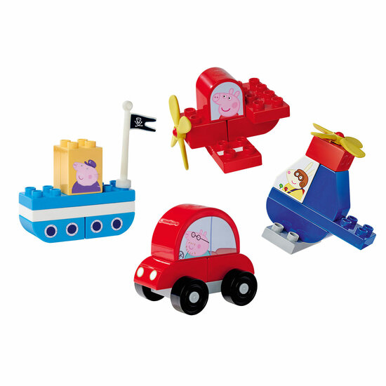 PlayBIG Bloxx Peppa Pig Voertuigen Set