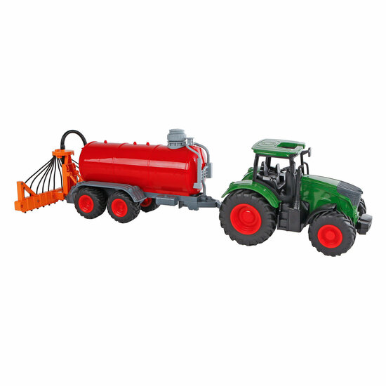 Kids Globe Tractor met Giertank, 49cm