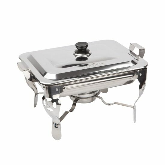 Chafing Dish chrome - set van 2