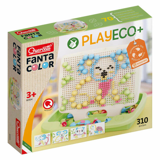 Quercetti Fantacolor Play Eco Insteek Moza&iuml;ek, 310dlg.