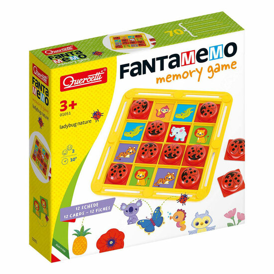 Quercetti Fantamemo Spel Lieveheerstbeestje