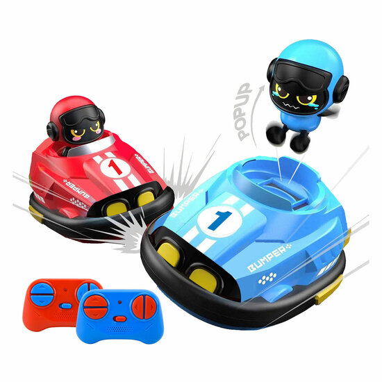 Gear2play Bestuurbare RC Battle Bumper Botsauto&#039;s