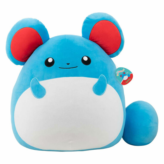 Squishmallows Pokemon Knuffel Pluche - Marill Wave, 50cm