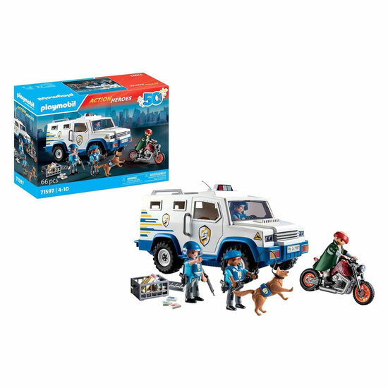 Playmobil Politie Geldtransport - 71597