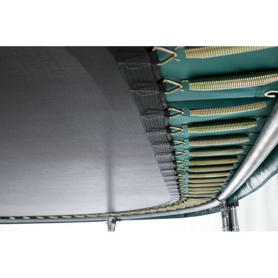 BERG Grand Ovaal Favorit InGround 520X350 Green + Safety Net Comfort