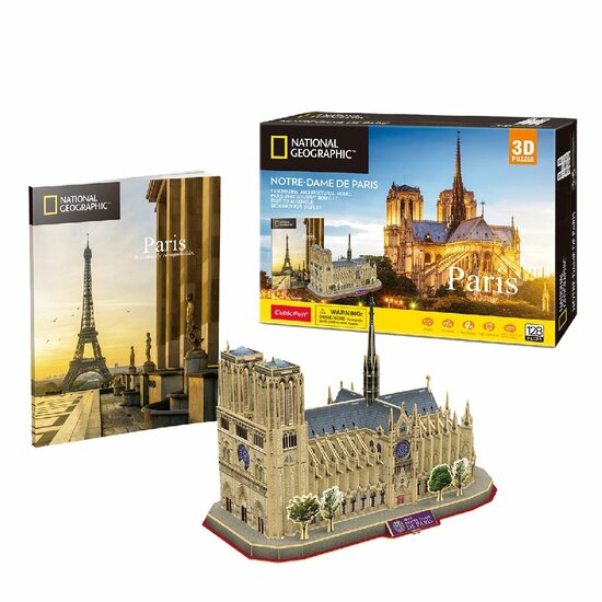 Cubic Fun 3d Puzzel NG Notre Dame De Paris