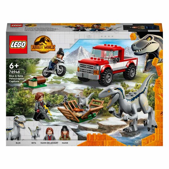 LEGOJurassic 76946 Blue &amp; Beta Velocirapor