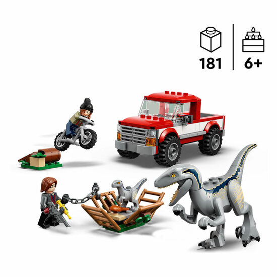 LEGOJurassic 76946 Blue &amp; Beta Velocirapor