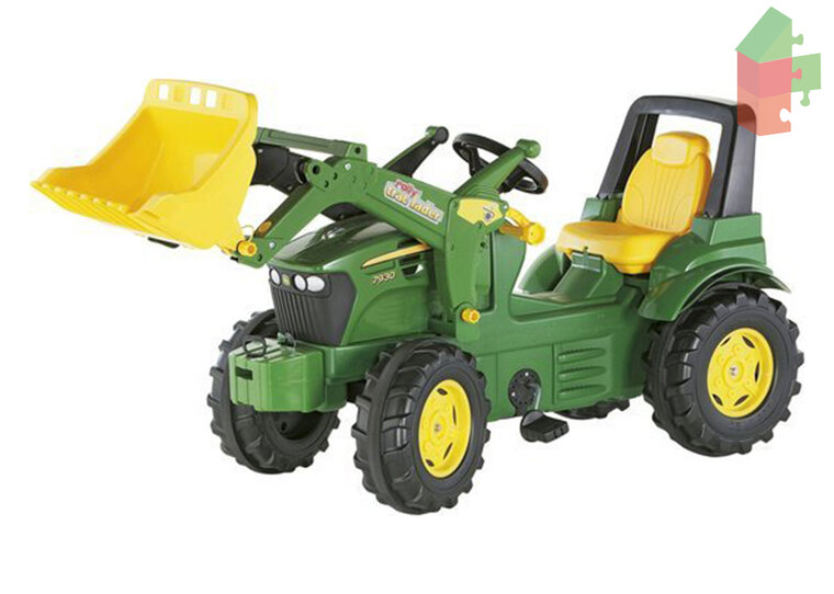 Rolly Toys 7930 Farmtrac John Deere - Traptractor Met Frontlader 